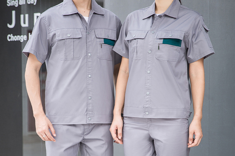 工作服套装男工人车间劳保服